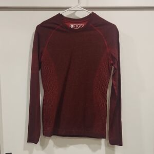 Figs Salta Underscrub Dark Red